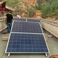 甘肃兰州寺庙1500w 5000w太阳能光伏发电系统 设备