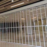 购物中心商场折叠水晶门任丘生产厂家