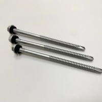 涂层 台湾 BI-METAL 六角 钻尾自攻螺丝