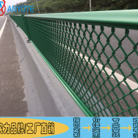 阳江高速公路防眩网 道路中间分隔栏 惠州浸塑边框护栏网