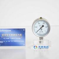 安徽天康安全型不锈钢压力表304耐高温防腐压力表