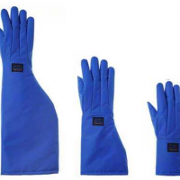 品正安防蓝色加长版 68CM超低温防液氮手套