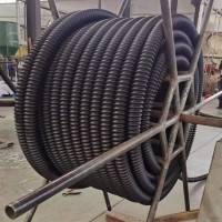 碳素波纹管厂家 50-200单壁波纹管 地埋电缆排管
