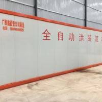 广东铝艺护栏大门  静电喷涂设备  自动喷涂流水线