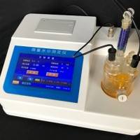 青岛化工粉末微量水分测定仪 液体水分测试仪