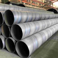 螺旋钢管制造 涂塑防腐加工 3PE外防腐制作 钢管安装