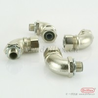 铜镀镍六角方帽软管连接器/外丝直接头