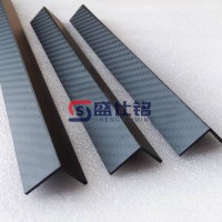 厂家直销碳纤维异型材各种规格碳纤维制品L型型材