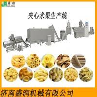 膨化食品设备 夹心米饼食品机械 夹心米果卷生产设备