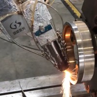 端盖激光熔覆修复加工工艺流程