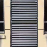装饰铝合金百叶窗河北任丘生产厂家，河北金晟源金属百叶窗