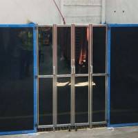 铝型材隔断护栏网 铝合金隔离网青岛威海日照隔断防护网隔离栏
