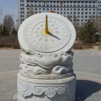 石雕日晷#古代计时仪器