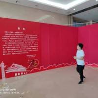 北京书画展览搭建，挂画展墙搭建