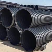 山西太原市钢带增强排水管 DN200-1200钢带螺纹污水管
