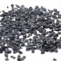 黑色玻璃砂璃颗粒玻璃骨料 地坪水磨石材料用于沙漏鱼缸底砂