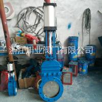 暗杆气动刀型闸阀 DMZ673H-10C  DN150