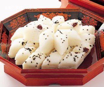 中华名特风味小吃：白糖猪油松糕（猪油糕是哪里的特产）