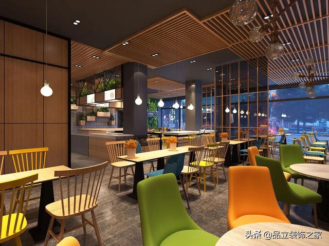 餐饮店面设计_餐饮店铺如何装修设计才能上档次？（餐饮怎么装修设计）