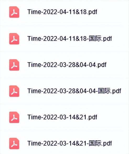 time时代周刊_time时代周刊电子版2016-2022合集更新04-11&18期刊（TIME《时代周刊》）