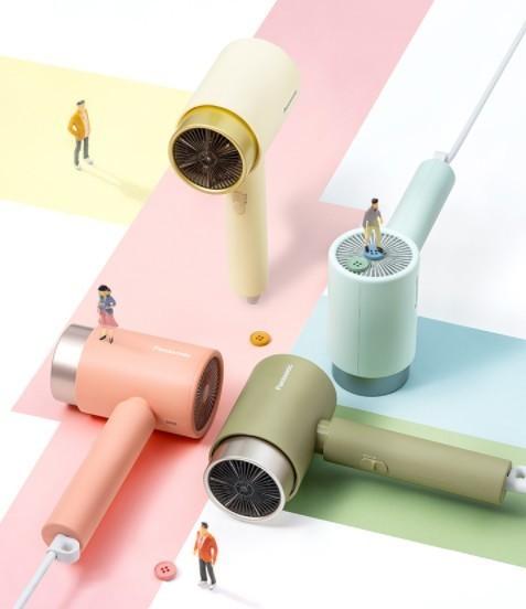 负离子电吹风_神仙配色！女神节礼物不再犯愁，被松下负离子吹风机种草了