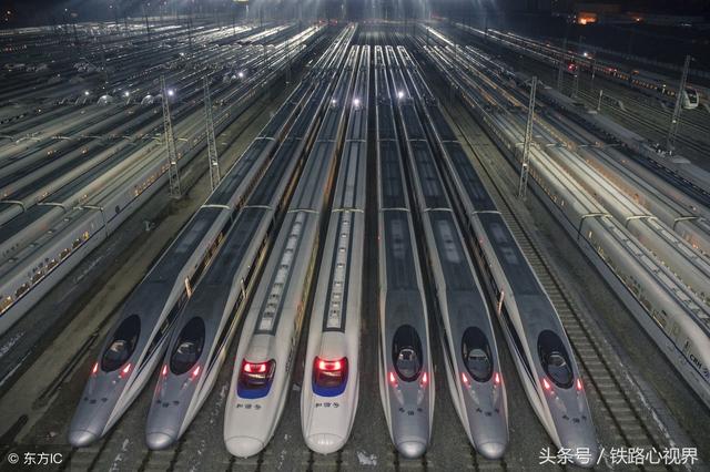 中国高铁帅气剪影，尽显大国风采（中国高铁画报）