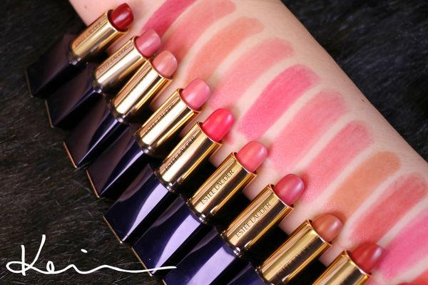 网罗了 12 种玫瑰色！雅诗兰黛 绝对欲望精油唇膏开箱试色（雅诗兰黛纯色魅惑唇膏）