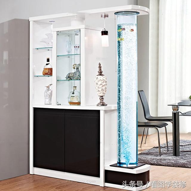 客厅玄关隔断效果图_客厅餐厅酒柜隔断装修效果图 客厅玄关酒柜隔断设计（客厅玄关酒柜隔断装修效果图大全2014图片）