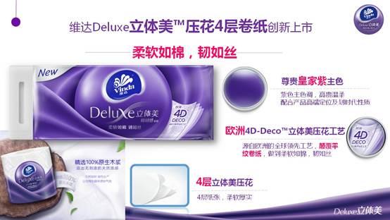 家乐福全新上市 快来体验不一样的4D-Deco™立体美纸巾质感