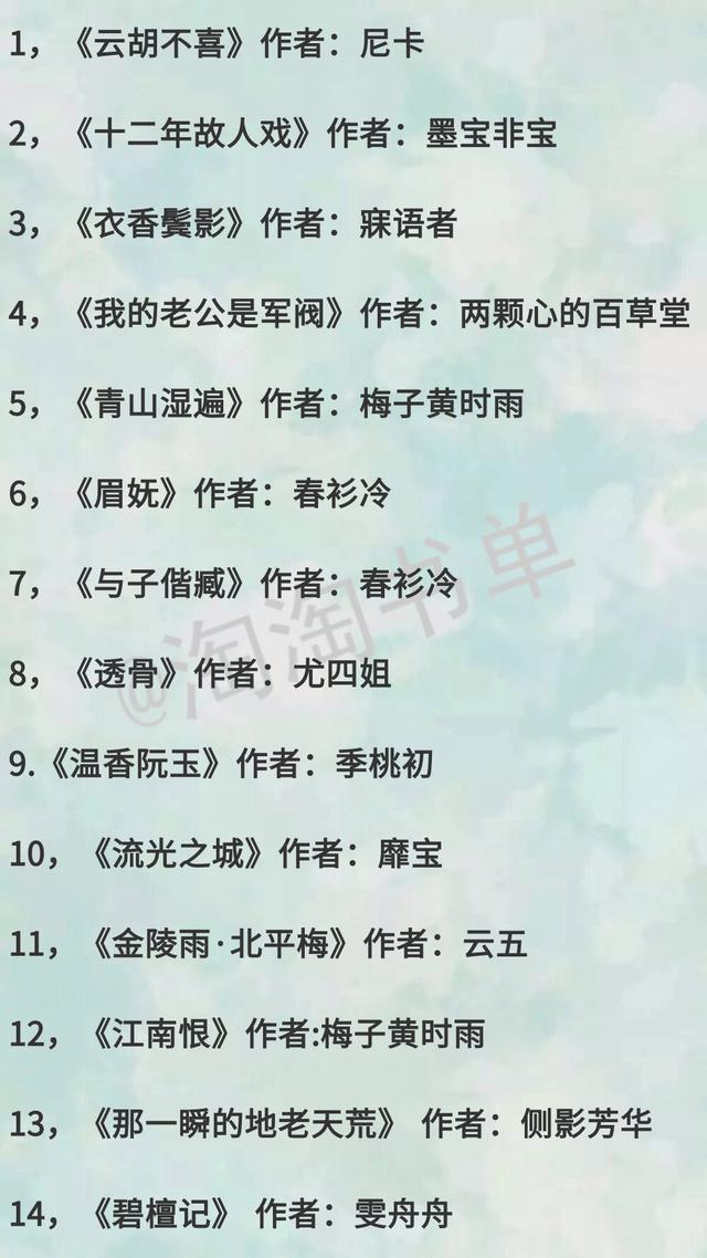民国小说军阀言情宠文_51本民国小说盘点：少帅军阀，烽烟乱世，护你一世周全（民国小说军阀少帅言情）