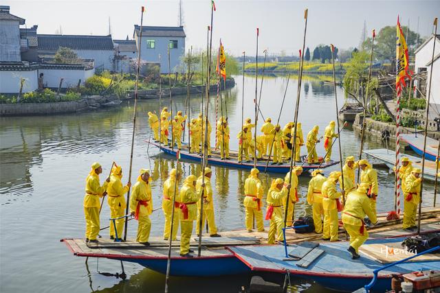 游泰州姜堰溱湖，探秘会船民俗活动，逛千年溱潼古镇（泰州市溱潼古镇溱湖风景区）