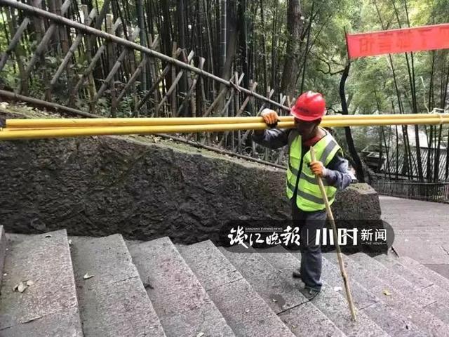 宝石塔_近照曝光！塔尖歪掉的保俶塔，今起开始全封闭维护（保俶塔修好了吗）