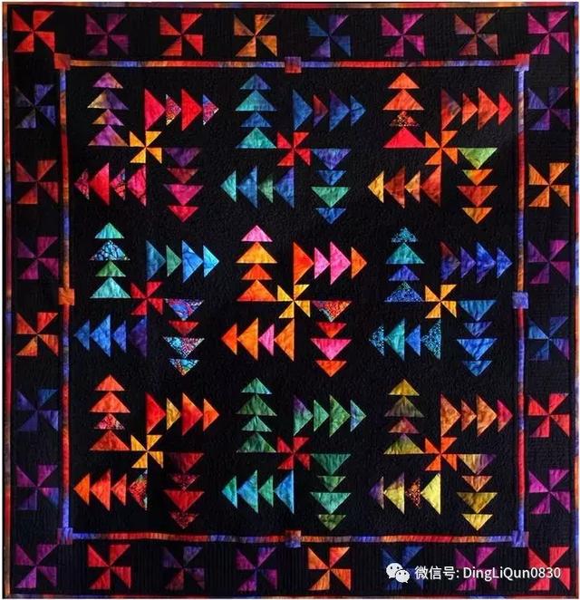 「拼布作品」“飞鹅”块被子作品欣赏