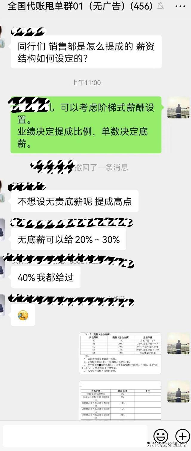 代账行业搭建营销团队适合无底薪高提成吗（代账公司做销售能赚钱吗）