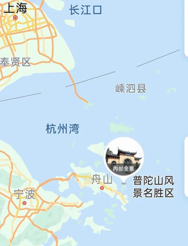 海上“仙山”—浙江普陀山（普陀山在哪个海上）