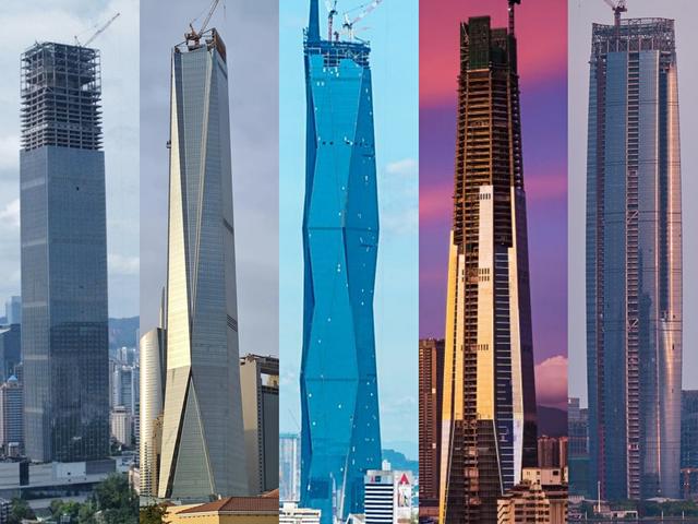 全球2022年度将建成的前十高摩天楼——中国占6座，最矮的340米