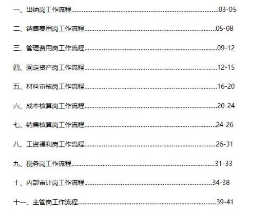 2020公司财务工作流程大全：从出纳、销售到税务一套（收藏备用）（2022年财务出纳工作计划）