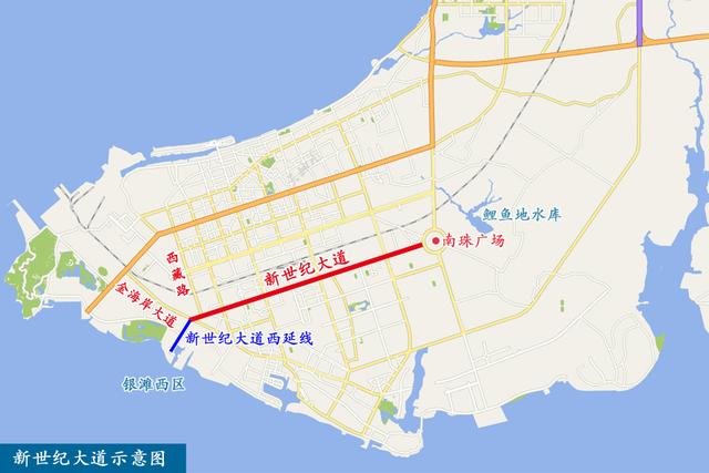 2022北海道路记(2)：新世纪大道还是银海区第一大道吗？（北海大道什么时候建成）