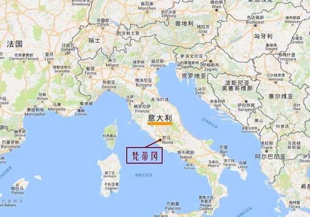 梵蒂冈0.44平方公里的国土能挤得下180多个建交国家的大使馆吗（梵蒂冈是多少平方公里）