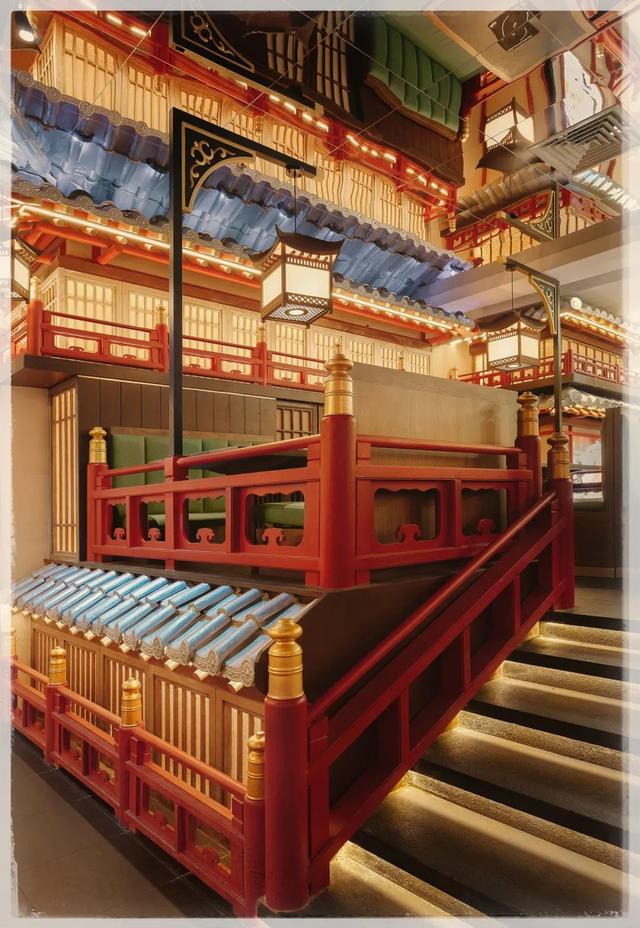 主题餐厅设计︱在城市综合体，造一座花萼相辉楼（鲜花主题餐厅设计）