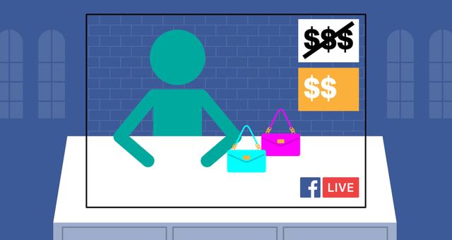 Facebook测试实时视频购物功能（FACEbook不具有直播视频购物的功能）