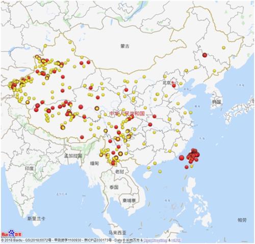 中国三级_2018年全国发生三级以上地震542次 这些地方高发！（地震发生最频繁的省区）