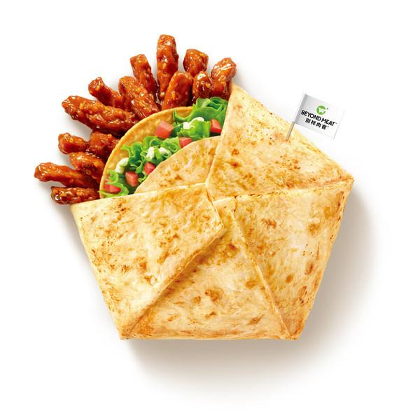 别样肉客®携手肯德基中国推出美味植世代川辣嫩牛五方（肯德基植物肉嫩牛五方）