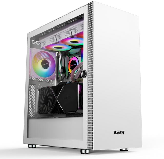 「测评」装机用纯白机箱，即有高冷颜值又有内秀灯光：航嘉GX780R魔戒机箱+GX360S大白鲨水冷散热器测评