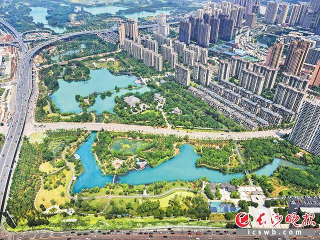 洋湖国家湿地公园提质改造进行中，一期已完工并开放（洋湖湿地公园总投资）