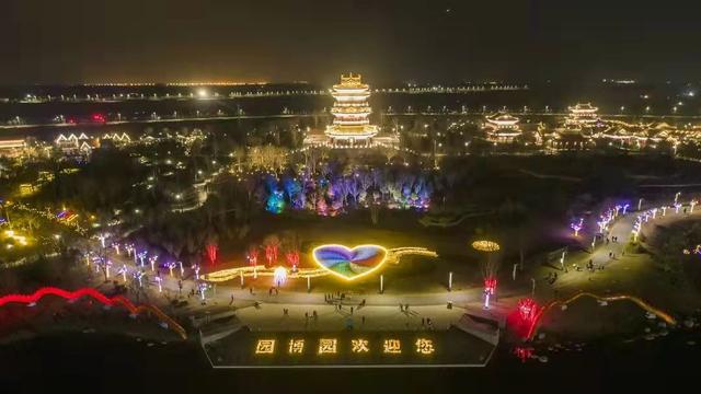 郑州园博园调整夜场开放时间，快看，莫空跑