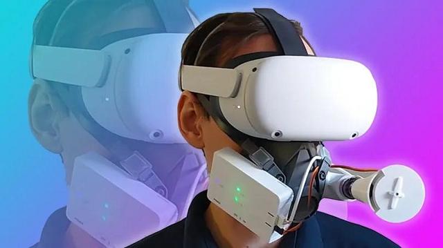适配Meta Quest 2，研究人员发明基于呼吸交互的VR面罩
