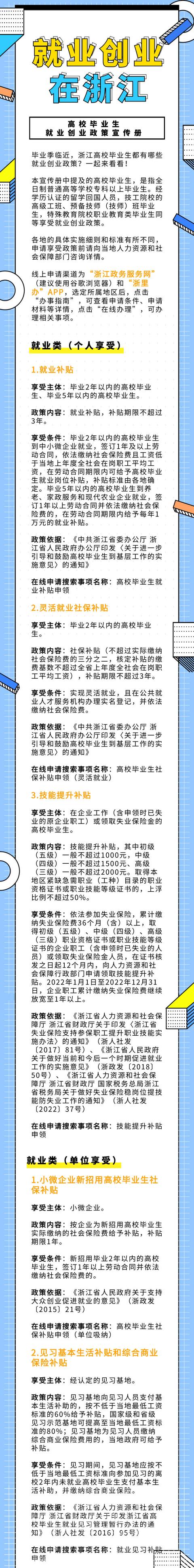 就业创业在浙江！@高校毕业生：这份宣传册快收好（就业创业宣传栏）