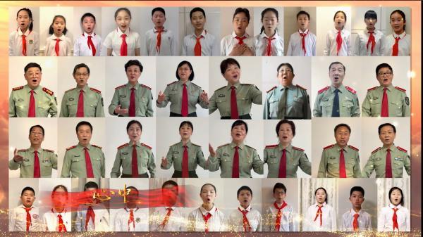 上海老战士合唱团携手23名好小囡共唱《党在我心中》