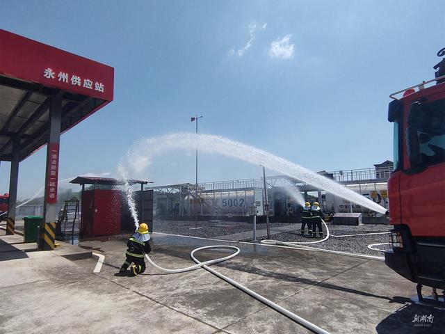 永州机场开展油料仓库失火应急演练（永州机场开展油料仓库失火应急演练视频）